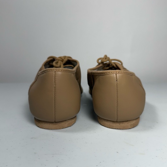 NEW Bloch Dance Women's Jazzsoft Split Sole Leather Jazz Shoe in Tan Size 8 - Picture 6 of 11